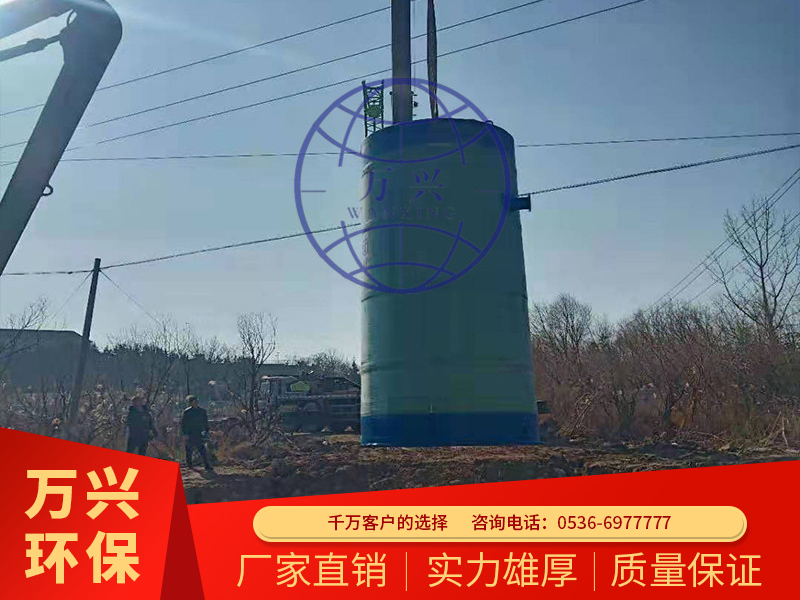 北京一體化泵站安裝現(xiàn)場(chǎng)